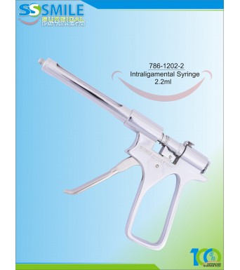 Intraligamental Syringe 2.2 ml (U.K & Ireland Standard Size)