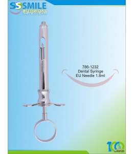 Dental Syringe 1.8 ml (EU Standard Size)