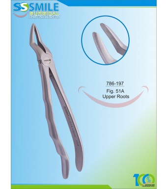 Extracting Forcep Anatomical Handle Fig. 51A Upper Roots