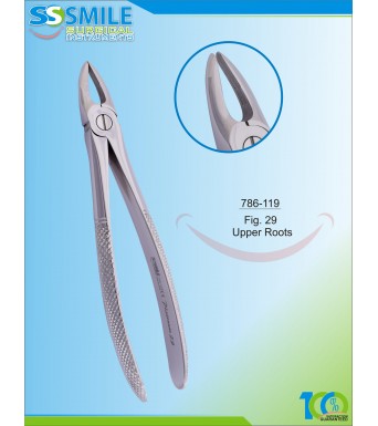 Extracting Forcep English Pattern Fig. 29 Upper Roots