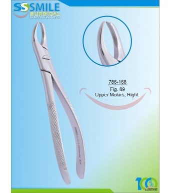 Extracting Forcep English Pattern Fig. 89 Upper Molars, Right