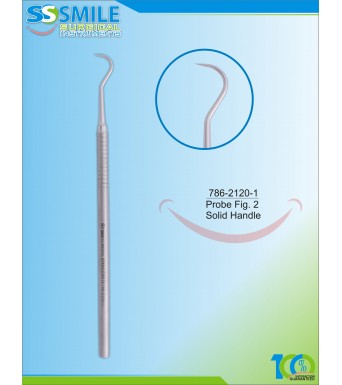 Dental Probe Fig. 2 (Solid Handle)