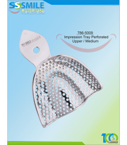 Impression Tray (Regular Pattern) Perforated Upper / Medium