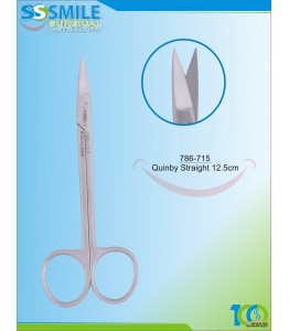 Quinby Scissor Straight 12.5 cm