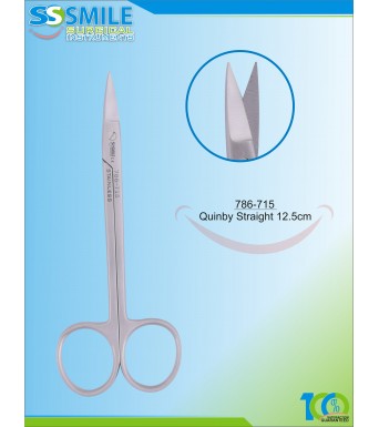 Quinby Scissor Straight 12.5 cm