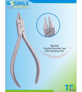 Double Rounded Jaw Wire Bending Plier