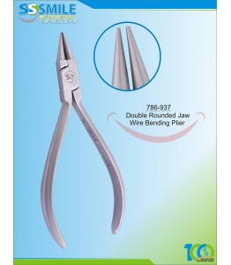 Orthodontic Double Rounded Jaw Wire Bending Plier